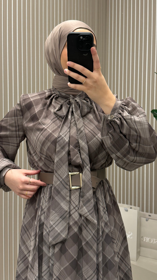 MOILA Miranda Kleid Taupe