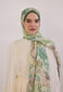 FreshScarfs Rami Hijab Vintage Garden Koyu Yesil