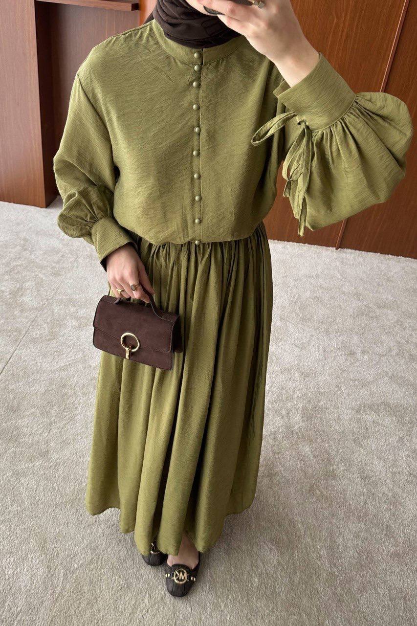 MeriStore 2-teiler mit Rock 6659 Olive