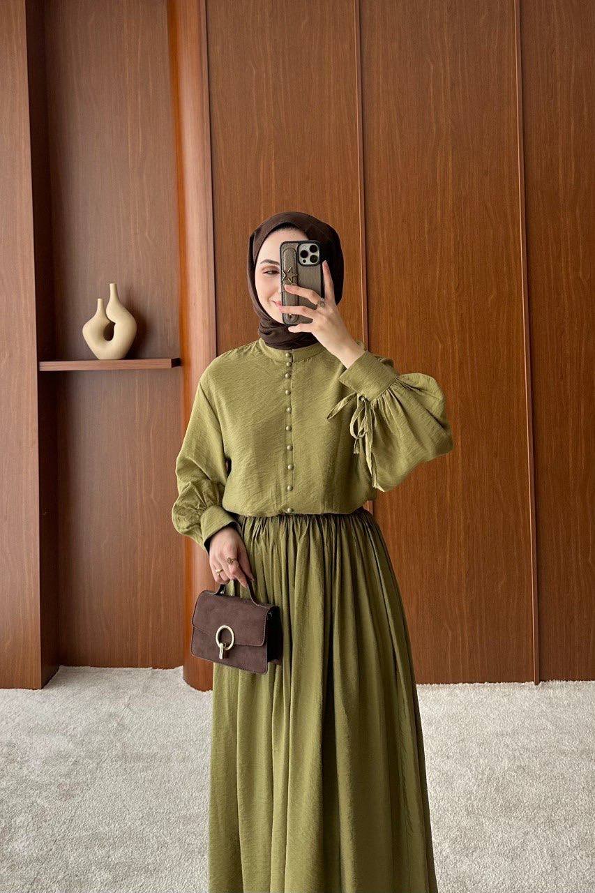 MeriStore 2-teiler mit Rock 6659 Olive